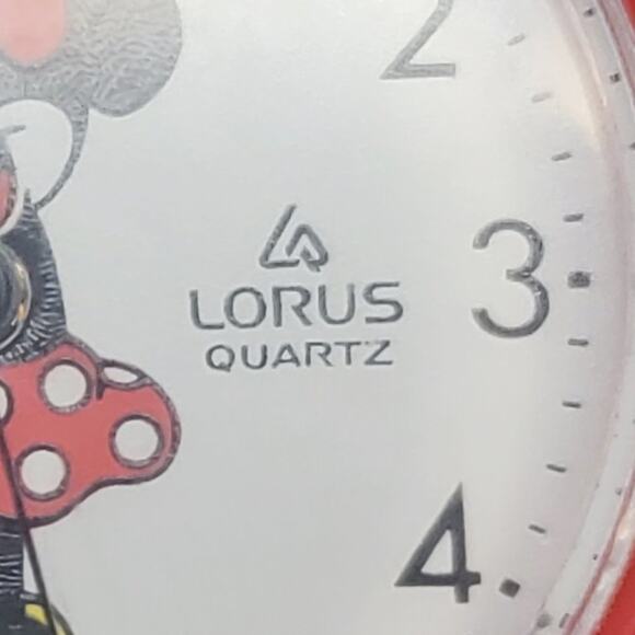 Vintage Disney X Lorus Minnie Mouse Red Plastic Watch main image 10